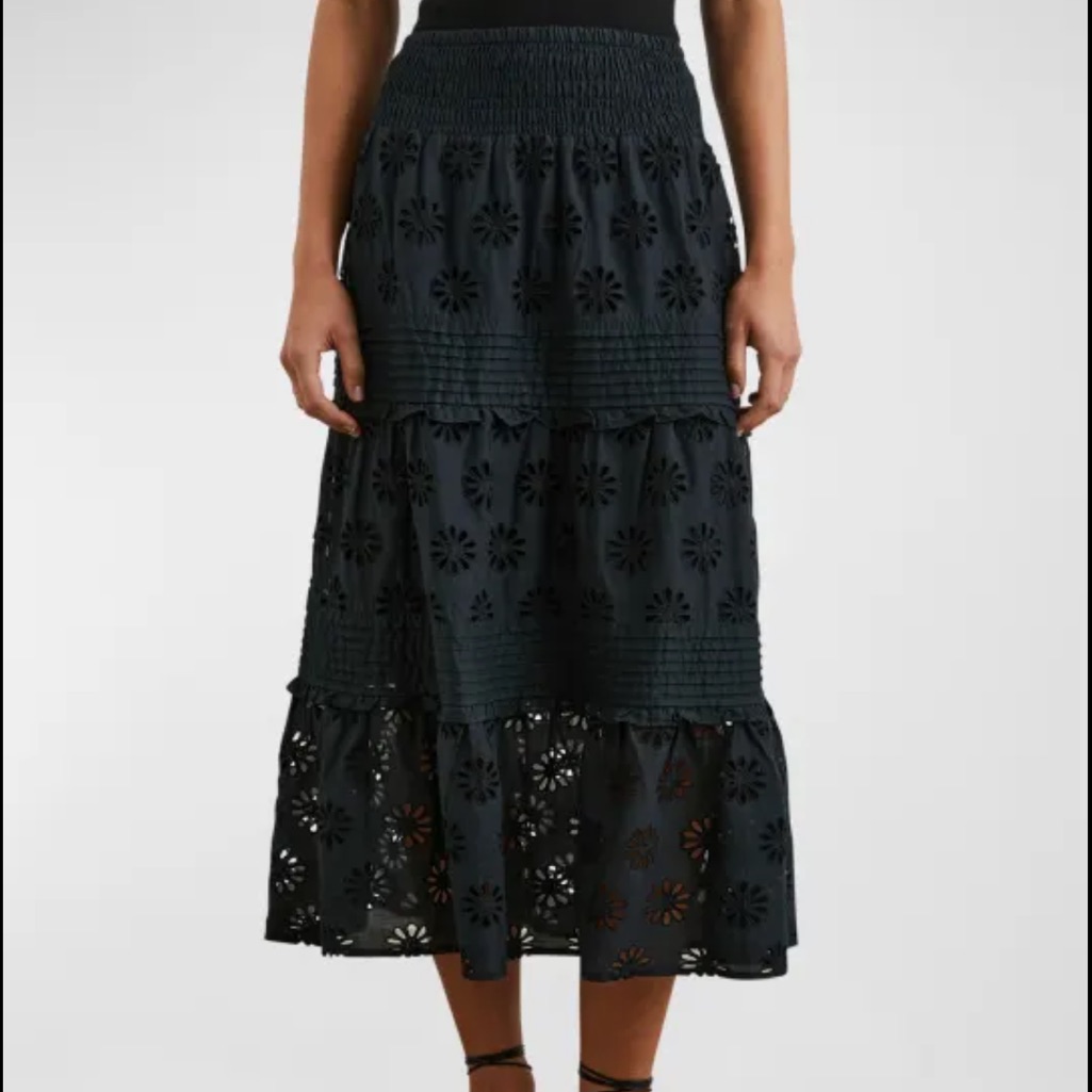 Rails - Gail Eyelet Floral Skirt